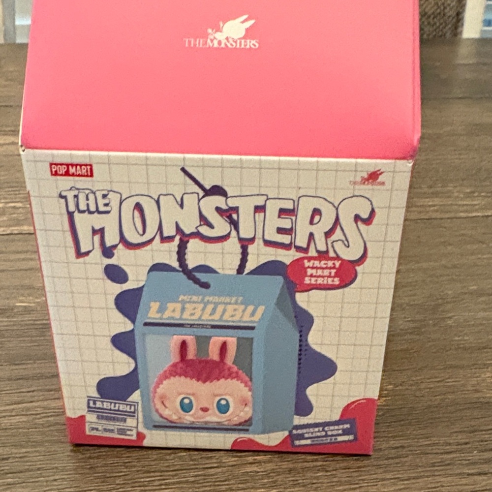 Labubu Action Figure wacky mart series blind box the monsters